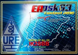 171° classificato single operator ALL IK2SBB