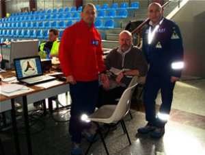 Alcuni radioamatori presenti