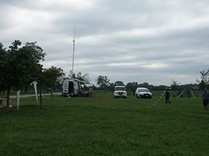 La postazione delle Sezioni di San Giuliano e San Donato