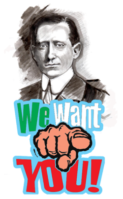 We want you!