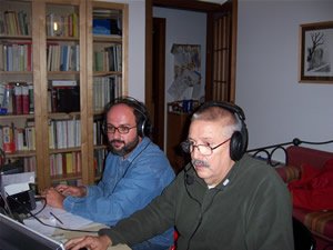 IZ2DAY Matteo e IK2SBB Adamo