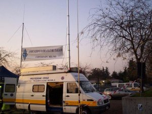 Verso sera al campo base 1