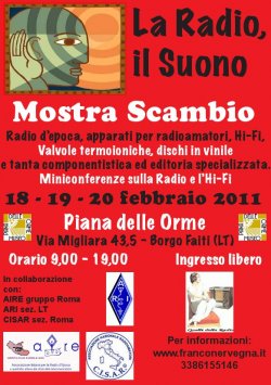 Volantino Piana delle Orme 2011